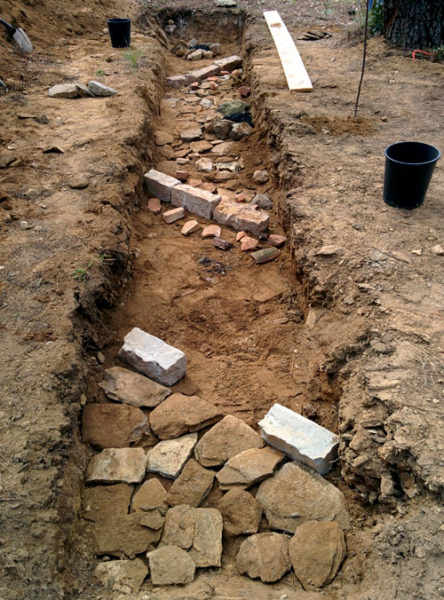 Bac de fouilles 2015 - 1
