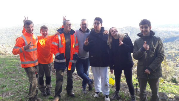 CHANTIER IME - Une partie de l'équipe du mardi. @L. BOUDINOT