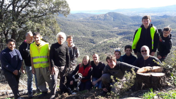 CHANTIER IME - Le groupe satisfait du travail accompli @Laurent BOUDINOT