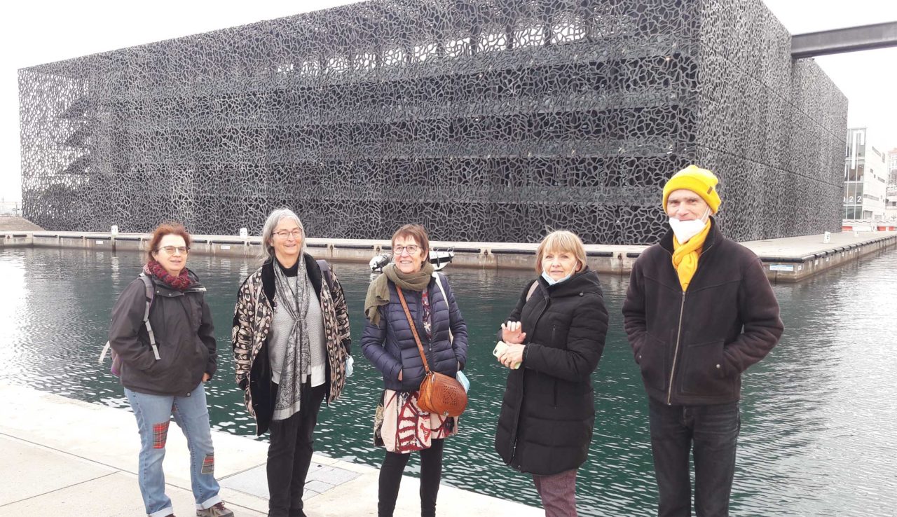 Le Mucem côté sud-ouest